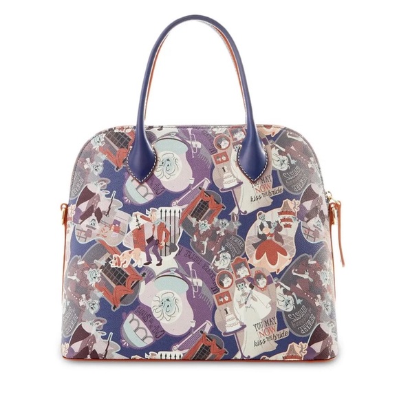 NWT Disney The Haunted Mansion Dooney & Burke Satchel Bag - Picture 2 of 7